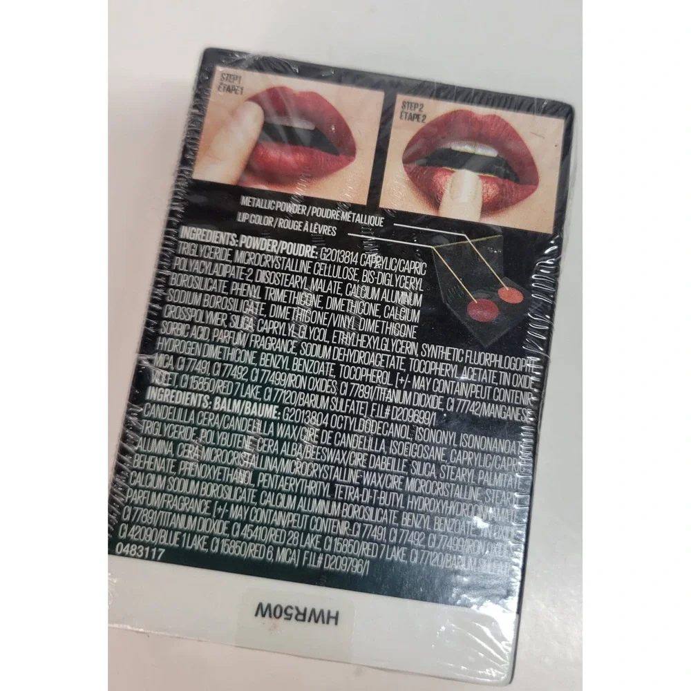 Maybelline Python Metallic Lip‎ Kit Passionate 05 Metallic Powder Lip Color